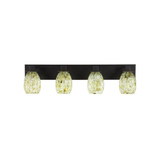Apollo 4 Light Vanity Light 32.75 Inch Length by Toltec - 584--85-3275