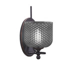 Capri 1 Light Wall Sconce 12.25 Inch Tall and 6 Inch Wide by Toltec - 591-46-1