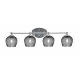 Capri 4 Light Bath Bar 9 Inch Tall and 31.5 Inch Length by Toltec - 5914-46-0