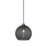 Malena 1 Light Stem Hung Medium Pendant by Toltec - 70-BN-5142