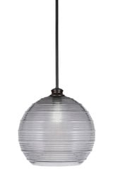 Malena 1 Light Stem Hung Medium Pendant by Toltec - 70-BN-5142