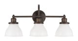 Baxter 3 Light Vanity Light by Capital - 8303
