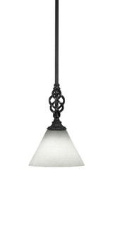 Elegante 1 Light Small Pendant 10.25 Inch Tall by Toltec - 80-7-1025