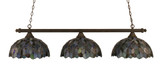 Square 3 Light Small Island Chandelier by Toltec 803-16127556 - 803-16127556
