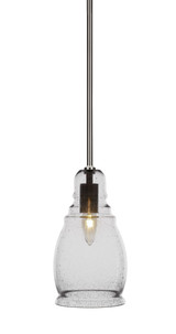 Palisade 1 Light Stem Hung Small Pendant by Toltec - 81-6-11-