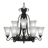 Elegante 9 Light Large Chandelier by Toltec 869-287527
