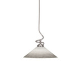 Capri 1 Light Large Stem Pendant 16 Inch Wide by Toltec - 900-1616