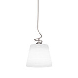 Capri 1 Light Small Stem Pendant 18.75 Inch tall by Toltec - 900-101875