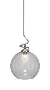 Capri 1 Light Medium Stem Pendant 22.75 Inch Tall by Toltec - 900-13752275