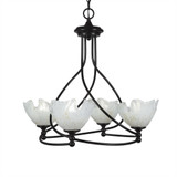 Capri 4 Light Medium Chandelier by Toltec 904-2422 - 904-2422