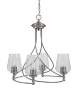 Capri 4 Light Medium Chandelier by Toltec 904-BN-210 - 904-BN-210