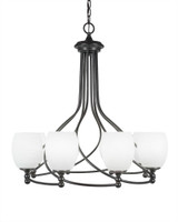 Capri 8 Light Medium Chandelier by Toltec 908-25526 - 908-25526