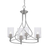 Capri 4 Light Medium Chandelier by Toltec 904-BN-4069