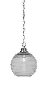 Malena 1 Light Chain Hung Small Pendant by Toltec - 92-BN-5120