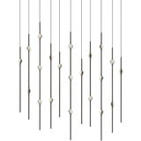 Constellation 42W 21 LED Pendant 38 Inch Tall and 7.5 Inch Wide by Sonneman - 2016-J20