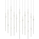 Constellation 42W 21 LED Pendant 38 Inch Tall and 7.5 Inch Wide by Sonneman - 2016