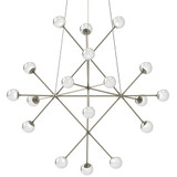 Proton 18 LED Pendant 34 Inch Tall and 40 Inch Wide by Sonneman - 2084