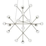 Proton 18 LED Pendant 34 Inch Tall and 40 Inch Wide by Sonneman - 2084