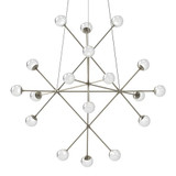 Proton 18 LED Pendant 34 Inch Tall and 40 Inch Wide by Sonneman - 2084