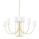 Harlem 10 Light Oversized Chandelier by Hudson Valley - 6848
