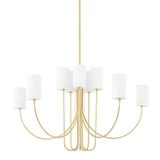 Harlem 10 Light Oversized Chandelier by Hudson Valley - 6848
