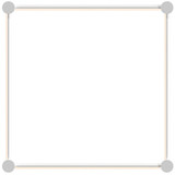 Purolinear 360 4 LED Bath Vanity 26.75 Inch X 26.75 Inch Wide by Sonneman - 23QSR22R120PHA