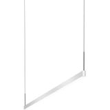 Thin Line 2 LED Two Sided Pendant 5 Inch Tall and 48 Inch Wide by Sonneman - 2818-4