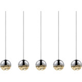 Grapes 5 LED Medium Pendant 3.25 Inch Tall and 37.25 Inch Wide by Sonneman - 2921-MED