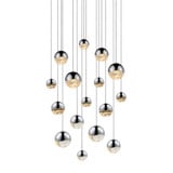 Grapes 16 LED Assorted Pendant 3.75 Inch Tall X 23.75 Inch Wide by Sonneman - 2923-AST