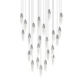 Sultana 60W 24 LED Pendant 11 Inch Tall and 37 Inch Wide by Sonneman - 4166
