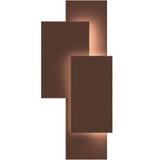 Offset Panels 1 LED Wall Sconce 20.75 Inch Tall X 11 Inch Wide by Sonneman - 7110