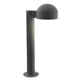 REALS 1 LED Dome Cap and Plate Lens Bollard 17.75 Inch Tall by Sonneman - 7303DCPL