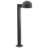 REALS 1 LED Dome Cap and Plate Lens Bollard 23.75 Inch Tall by Sonneman - 7304DCPL