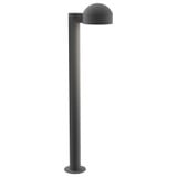 REALS 1 LED Dome Cap and Plate Lens Bollard 29.75 Inch Tall by Sonneman - 7305DCPL