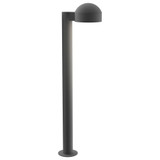 REALS 1 LED Dome Cap and Plate Lens Bollard 29.75 Inch Tall by Sonneman - 7305DCPL