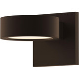 REALS 2 LED Plate Lenses Wall Sconce 1.5 Inch and 5 Inch Wide by Sonneman - 7302PLPL