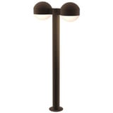 REALS 2 LED Dome Cap and Dome Lens Double Bollard 29.75 by Sonneman - 7308DCDL