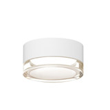 REALS 1 LED Clear Cylinder Lens Flush Mount 5 Inch Wide by Sonneman - 7309XXFH
