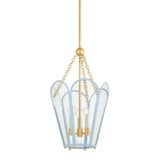 Clarisse 3 Light Lantern 22.25 Inch Tall and 13 Inch Wide by Mitzi - H1132703
