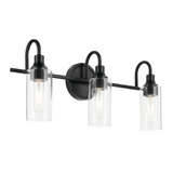 Kavi 3 Light Bath Vanity 10 Inch Tall and 23 Inch Wide by Kichler - 55211