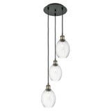 Preston 3 Light Cord Hung Pendant 33 Inch X 12.75 Inch by Innovations - 113B-3P-G459-6