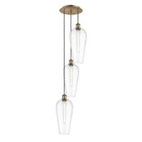 Chelsea 3 Light Cord Hung Pendant 58 Inch and 14.5 Inch Wide by Innovations - 113B-3P-G456-8
