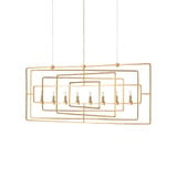Metro 8 Light Oversized Chandelier by Currey Company - 98-8RC