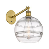 Rochester 1 Light Adjustable Wall Sconce 12 Inch X 10 Inch by Innovations - 317-1W-G556-10