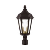Morgan 2 Light Outdoor Post Top Lantern 9 x 21 Inches by Livex  - 76188