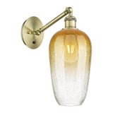 Brookhaven Flute 1 Light Adjustable Wall Sconce 15 Inch Tall by Innovations - 317-1W-G484-7