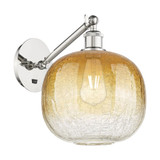 Brookhaven Sphere 1 Light Adjustable Wall Sconce 12 Inch by Innovations - 317-1W-G481-10