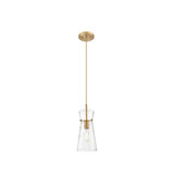 Nicole 1 Light Cord Hung Pendant 14.5 Inch and 6 Inch Wide by Innovations - 385-1P-G385-6