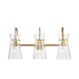 Nicole 3 Light Bath Vanity 12.13 Inch Tall and 24 Inch Wide by Innovations - 385-3W-G385-5