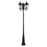 Morgan 3 Light Outdoor 3 Head Post 25.5 In wide by 100 In high by Livex  - 76198